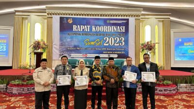 Kantor Imigrasi Kelas I TPI Palembang, Terima Penghargaan Dari  Kakanwil Kemenag Sumsel