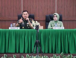SAPA PRAJURIT, PERSIT & PNS MELALUI JAM KOMANDAN DANREM 044/GAPO TEKANKAN NETRALITAS DAN PEMILU DAMAI