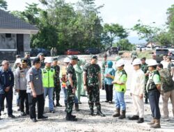 KUNKER DI WILAYAH KODIM 0404/ME, DANREM 044/GAPO LETAKKAN BATU PERTAMA RTLH