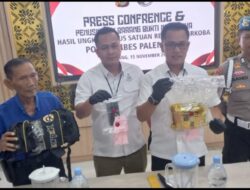 Polisi Gagalkan Aksi Kurir Pengiriman Sabu ke Pulau Bangka