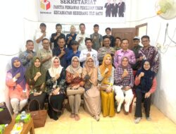 Menghadapi Pemilu Serentak, Panwascam Bersama PPK SU I Lakukan Konsolidasi Dengan Akademisi