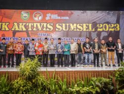 Kinerja Pj Bupati Apriyadi di Muba Diganjar Award oleh Aktivis Sumsel