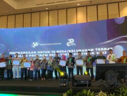 Konsisten Majukan Desa, Muba kembali Diganjar Anugerah Award Desa Cantik