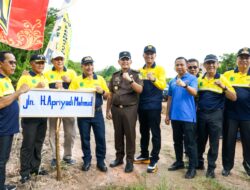 Pj Bupati Apriyadi Buka Jalan Baru Untuk Warga Muba