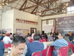 KPU Provinsi Bengkulu Coffee Morning Bersama Insan Pers di Bale Kute Resto