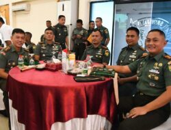 Danrem 044/Gapo hadiri Rapat Evaluasi Program Kerja dan Anggaran Kodam II/Swj