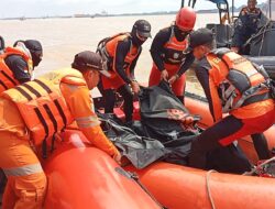 Nahkoda Tenggelam di Sungai Musi, Berhasil Ditemukan Team SAR Gabungan