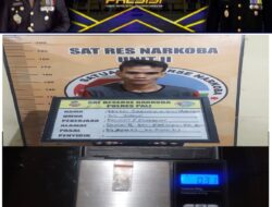 Bandar Sabu Desa Purun Timur, Diciduk Satres Narkoba Polres Pali