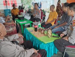 Polsek Penukal Utara Melaksanakan Jumat Curhat