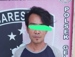 Gerak Cepat Unit Reskrim Polsek Gelumbang, Amankan Pelaku Pemilik Senpira