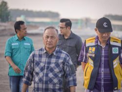 Hari Kalender Pertama 2024, Pj Bupati Apriyadi Tinjau Jalan Tol di Bayung Lencir