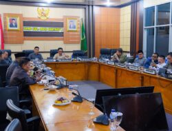 Asisten I Yudi Herzandi Hadiri Rapat Banmus DPRD Muba