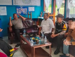 Panit Opsnal Intelkam Polsek Talang Ubi, Silaturahmi ke Kantor Desa Talang Bulang