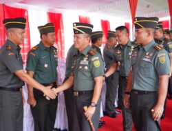 Membangun Kekompakan: Pangdam II/Sriwijaya Sapa Awal Tahun Bersama Kodim 0418/Palembang