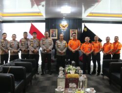 Kapolda Sumsel Menerima Audiensi Kepala Basarnas Palembang