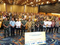 Danlanal Palembang Hadiri Rapat Koordinasi Forkopimda Provinsi Sumatera Selatan