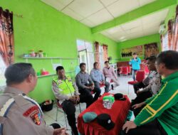 Kapolres Pali Laksanakan Program Jum’at Curhat di Desa Suka Damai Talang Ubi