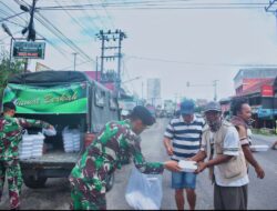 Jum’at Berkah, Yonkav 5/DPC Karang Endah Berbagi