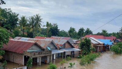 Banjir Melanda Kawasan Kota Prabumulih