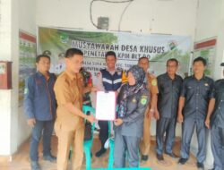 Anggota Polsek Tanah Abang Hadir di Musdesus Penetapan Calon Penerima BLT DD 2024
