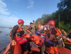 Kecelakaan Kapal Kembali Terjadi, Basarnas Palembang Terjunkan Personil