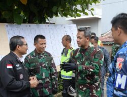 Danlanal Palembang Bersama Forkopimda Monitoring ke Sejumlah TPS Guna Pantau Pelaksanaan Pemilu