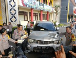 Satlantas Polrestabes Palembang Berhasil mengamankan Pelaku Tabrak Lari