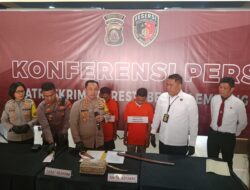 Gerak Cepat, Dua Pelaku Pembunuh Adios Berhasil Diamankan Polisi