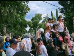 Relawan Anies -Amin Kampanye Padati Kota Prabumulih