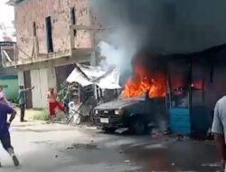 Niat Hati Memperbaiki Mobil, Rumah Rozali Justru Hangus Terbakar