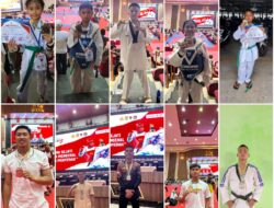 Polda Sumsel Berprestasi di Kejuaraan Taekwondo Nasional Kapolri Cup V 2024