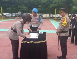 Kapolrestabes Palembang Pimpin Langsung Upacara Sertijab Pejabat Utama
