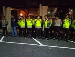 Antisipasi Ganguan Kamtibmas, Polrestabes Palembang Menggelar Patroli Skala Besar