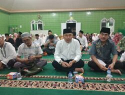 Hadiri Kegiatan Safari Ramadhan, Danramil 404-01 Gelumbang Ajak Umat Muslim Perbanyak Ibadah