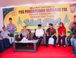 Kunjungi Jalur Mudik Prabumulih, Kapolda Sumsel : Pospam Cukup Baik dan Terlihat Siap