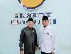 BR Sambangi Kantor DPC Nasdem, Kader Nasdem Butuh Putra Daerah Pimpin Muara Enim