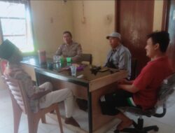 Bersama Jajaran, Kapolsek Penukal Abab Melaksanakan Jumat Curhat di Desa Babat