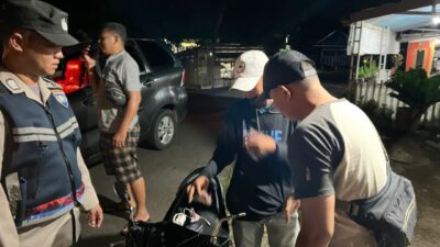 Polsek Tanah Abang Menggelar Razia Sekala Besar di Wilkumnya