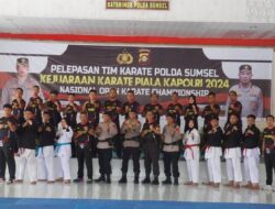 Polda Sumsel Mengirim 20 Atlet di Kejuaraan Nasional Karate Piala Kapolri Cup 2024