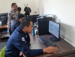Humas Polres Muara Enim Terus Tingkatkan Pemantauan Medsos dan Media Massa Saat Pilkada 2024