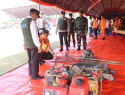 Kapolres PALI Hadiri Apel Gelar Pasukan dan Peralatan Pecegahan Karhutla 2024