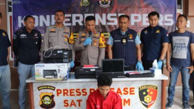 Pelaku Pencurian TK Pertiwi Muara Enim Berhasil Ditangkap