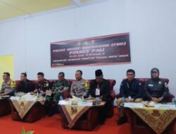 Polres PALI Menggelar Kegiatan FGD dan Simulasi TFG