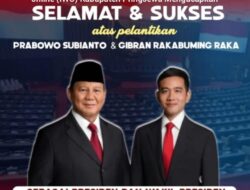 Ketum IWO Dwi Christianto: Selamat Bertugas Presiden Prabowo Subianto dan Wakil Presiden Gibran Rakabuming Raka
