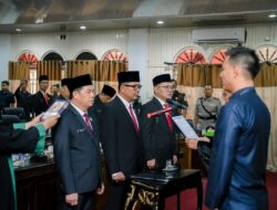 Firdaus Hasbullah Menjadi Unsur Pimpinan DPRD Kabupaten PALI