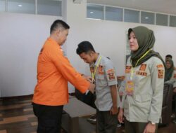 KANTOR SAR PALEMBANG LATIH 26 ORANG SATGAS TRC BPBD MUARA ENIM