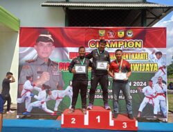 Kontingen Karate Polda Sumsel Berhasil Meraih Juara Umum di Piala Pangdam II/ Sriwijaya 2024