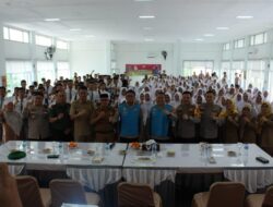 Biro SDM Polda sumsel menggelar Tanya jawab seputar Sosialisasi penerimaan Polri Terpadu dan Bakomusu T.A.2024