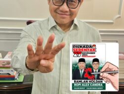 Cak Imin Dukung RAPI, Coblos Nomor 4 di Pilkada Muara Enim ,!