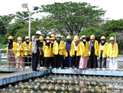 Andi Bangga Areal Kerja Perumda Tirta Musi Dijadikan Wisata Belajar